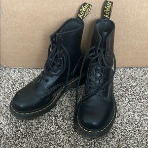 Dr. Martens Black Combat Boots